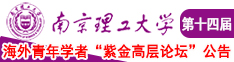 肏白虎逼南京理工大学第十四届海外青年学者紫金论坛诚邀海内外英才！